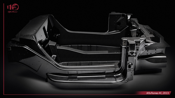 Alfa Romeo 4C (2013) - Innovative materials with minimal weight.