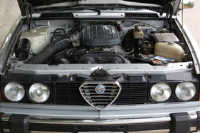 Alfa Romeo 6 2.5 (1980) - der längs eingebaute V6-Motor