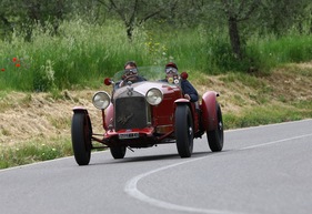 Alfa Romeo 6 C 1500 MMS (1928) - anlässlich der Mille Miglia 2008 bei Siena Alfa Romeo 6 C 1500 MMS (1928) - anlässlich der Mille Miglia 2008 bei Siena
