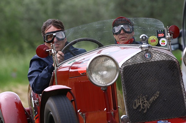 Alfa Romeo 6 C 1500 MMS (1928) - anlässlich der Mille Miglia 2008 bei Siena