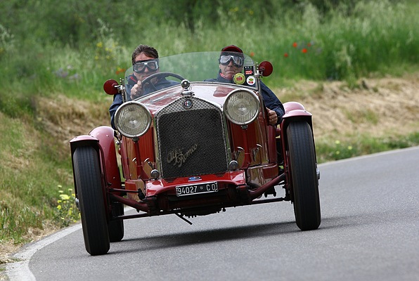 Alfa Romeo 6 C 1500 MMS (1928) - anlässlich der Mille Miglia 2008 bei Siena