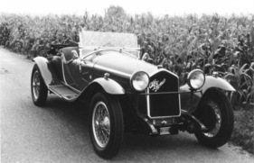 Alfa Romeo 6 C 1500 SS (1928) - der offene Sechszylinder mit sportlicher Karosserie
