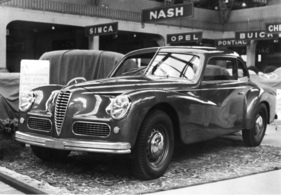 Alfa Romeo 6 C 2500 (1951) - die Berlina GT auf dem Genfer Autosalon von 1951