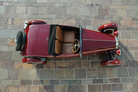 Alfa Romeo 6C 1500 (1928) - Blick auf die Barker-Karosserie mit Grossmuttersitz