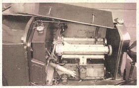 Alfa Romeo 6C 1500 (1928) - Blick in den Motorraum vor vielen Jahren