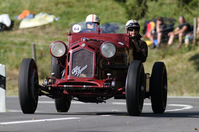 Alfa Romeo 6C 1750 (1929) am Jochpass Memorial 2011 (Start-Nr. 064)
