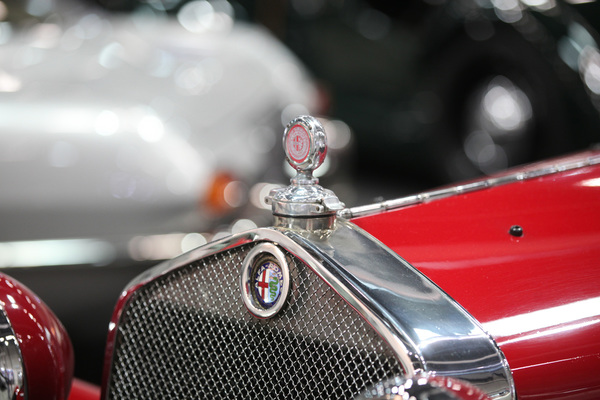 Alfa Romeo 6C 1750 (1931) - Kühlerthermometer zuvorderst - Swiss Classic World Luzern 2019