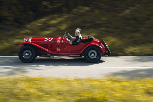 Alfa Romeo 6C 1750 GS (1930) - auf dem Rundkurs - Passione Alfa Romeo Hinwil 2018