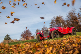 Alfa Romeo 6C 1750 Gran Sport Zagato (1930) - die Blätter fallen, aber der 6C blüht auf