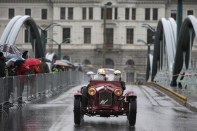 Alfa Romeo 6C 1750 S (1929) - am Start in der Rennwagenklasse  - Gaisbergrennen 2013 - Stadt-Grand-Prix in Salzburg am Donnerstag