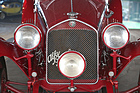 Image: Alfa Romeo 6C 1750 Spider Zagato (1931) - Radiator grille - Special exhibition "Icons and bolides" at the Pantheon Basel
