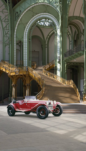 Alfa Romeo 6C 1750 Supercharged Gran Sport Spider (1931) - angeboten an der Bonhams Versteigerung im Grand Palais in Paris am 5. Februar 2015