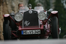 Alfa Romeo 6C (1934) - an der Ennstal-Classic 2012 - Stoderzinken Bergprüfung