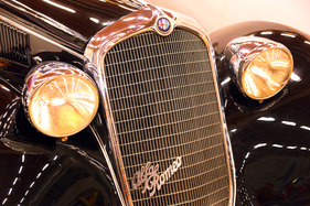 Alfa Romeo 6C 2300 B GT (1936) - Einzelstück mit 95 PS aus 2309 cm3 in der Clubshow - Oldtimer- und Teilemarkt Fribourg 2014