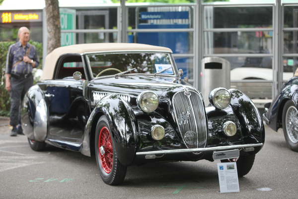 Alfa Romeo 6C 2300 B Lungo Cabriolet Worblaufen (1938) - Noch im Erstlack beim Zürich Classic Car Award 2021