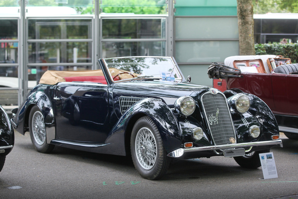 Alfa Romeo 6C 2300 B Pescara Cabriolet Worblaufen (1938) - beim Zürich Classic Car Award 2021