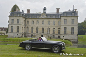 Alfa Romeo 6C 2500 Cabriolet - am Samstag vor dem Chantilly Arts & Elégance in Frankreich