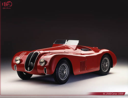 Image: Alfa Romeo 6C 2500 Corsa (1939) - Manufactured before the Second World War began. It is questionable how many of these cars survived this tragedy.