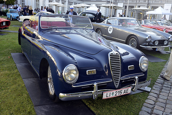 Alfa Romeo 6C 2500 S Pininfarina Cabriolet (1947) - am Concours d'Elegance der Schloss Bensberg Classics 2012