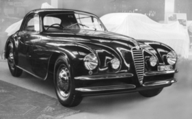 Alfa Romeo 6C 2500 SS (1950) - in seiner neuesten Superleggera-Touring-Karosserie - Genfer Autosalon 1950