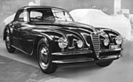 Alfa Romeo 6C 2500 SS (1950) - in seiner neuesten Superleggera-Touring-Karosserie - Genfer Autosalon 1950