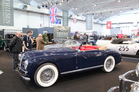 Alfa Romeo 6C 2500 SS Cabriolet (1949) - mit Pinin-Farina-Karosserie, bei Thiesen (Techno Classica 2018)