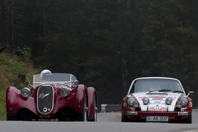 Alfa Romeo 6C 2500 SS Corsa (1939) - am Bergrennen Arosa ClassicCar 2012