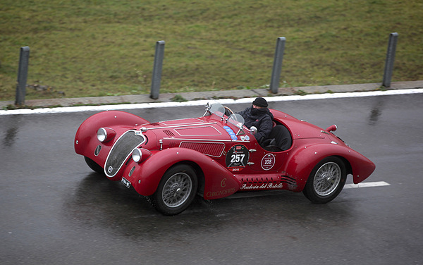 Alfa Romeo 6C 2500 SS Corsa (1939) - am Klausenrennen Prolog 2012