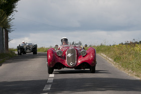 Alfa Romeo 6C 2500 SS Corsa (1939) - am Start beim GP Suisse 2012 in der Kategorie Renn- und Sportwagen bis 1945 (Vorkriegswagen)