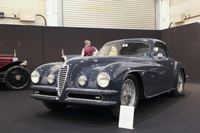 Alfa Romeo 6C 2500 SS Touring Berlinetta (1948) - auf dem Stand von Lkuas Hüni (Techno Classica 2018)