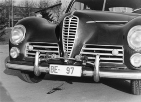 Alfa Romeo 6C 2500 Sport (1948) - massive Stossstangen - im Langsteckentest (1948)