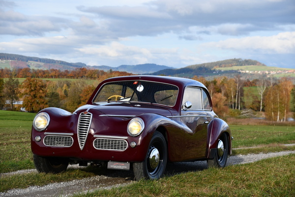 Bild: Alfa Romeo 6C 2500 Sport Berlina GT (1952) - gemeldet als Lot 172 für Versteigerung der Oldtimer Galerie Toffen vom 27. März 2021