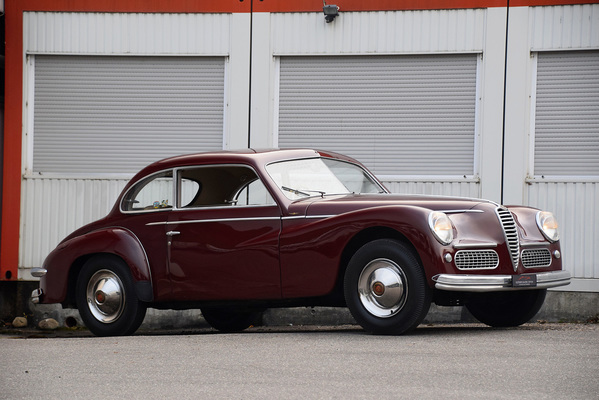 Alfa Romeo 6C 2500 Sport Berlina Grand Tourismo (1953) - gemeldet als Lot 145 an der Versteigerung der Oldtimer Galerie in Gstaad am 29. Dezember 2018
