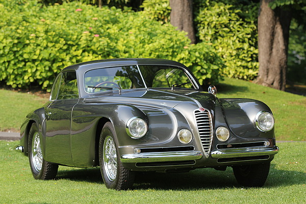 Alfa Romeo 6C 2500 Super Sport Villa d'Este (1952) - am Rande des Concorso d'Eleganza Villa d'Este 2012 beobachtet