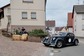Alfa Romeo 6C Mille Miglia von 1938 vor Publikum - ADAC Heidelberg Historic 2023 Alfa Romeo 6C Mille Miglia von 1938 vor Publikum - ADAC Heidelberg Historic 2023