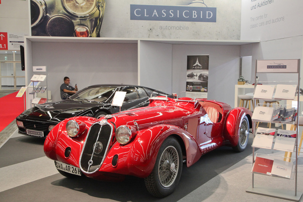 Alfa Romeo 6C SS (1938) - auf dem Stand von ClassicBid - IAA Heritage by Motorworld 2019