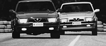 Bild: Alfa Romeo 75 2.0 Twin Spark (1991) - "Limited Edition" Versionen beim Kurventanz
