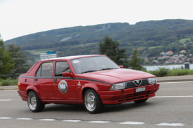 Alfa Romeo 75 Turbo (1987) - Feld 1 - 5. Memorial Bergrennen Steckborn 2023 (1987)