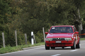 Alfa Romeo 75 Turbo (1987) - Feld 1 - 5. Memorial Bergrennen Steckborn 2023 (1987)