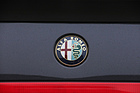Bild: Alfa Romeo 75 Twin Spark "Limited Edition" (1992) - Alfa Romeo Markenzeichen auf dem Heck