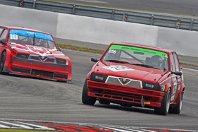 Alfa Romeo 75 V6 (1990) Im Feld der Scuderia Alfa Classico am RGB Saisonfinale 2018