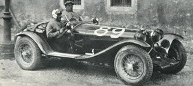 Alfa Romeo 8C 2300 - Arcangeli und Bonini blieben in der Mille Miglia 1931 erfolglos