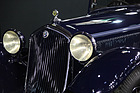 Alfa Romeo 8C 2300 Pinin Farina Spider-Cabriolet (1933) - Detail der Front - auf dem Stand von Lukas Hüni (Rétromobile 2013)