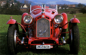 Alfa Romeo 8C 2300 - imposante Frontansicht