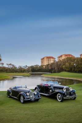 Alfa Romeo 8C 2900B Lungo Spider (1939) und Duesenberg Model SJ-582 (1935) - Die beiden Best of Show in Amelia Island 2017