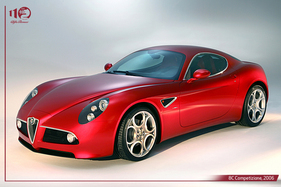 Alfa Romeo 8C Competizione (2006) - Entwickelt wurde dieses Modell im Centro Stile von Alfa Romeo. (2006)