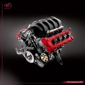 Alfa Romeo 8C Competizione (2007) - der V8 kam vom Schwesterunternehmen Maserati