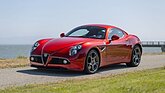 Bild: Alfa Romeo 8C Competizione (2008) - Lot 117 an der Broad Arrow Monterey Jet Center Auction 2025