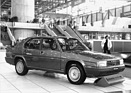 Alfa Romeo 90 (1985) - 2,5-Liter-Version Quadrifoglio Oro - Genfer Automobilsalon 1985