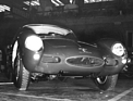 Alfa Romeo Abarth 1000 – Aus dieser Perspektive nimmt er fast den Ferrari 250 GTO vorweg. Der Auspuffschalldämpfer liegt frei im Fahrtwind